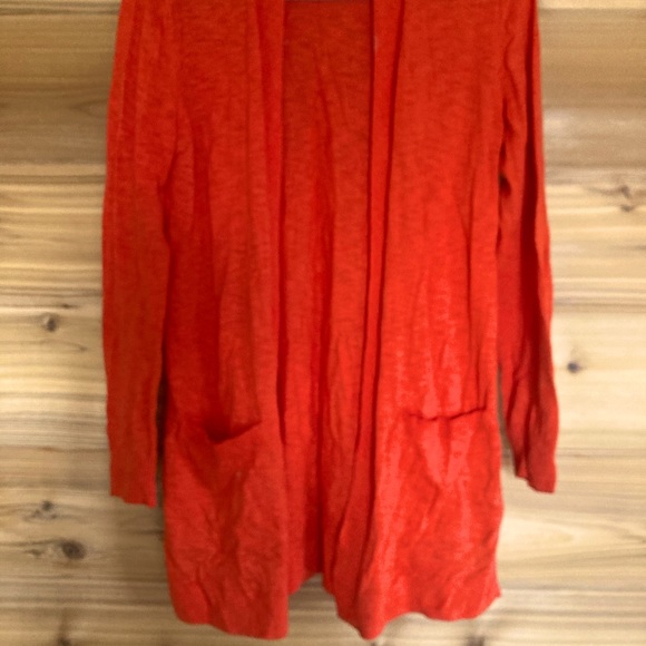 Old navy orange cardigan - Picture 1 of 3